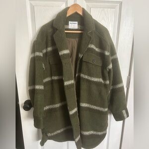 Women’s wool shacket